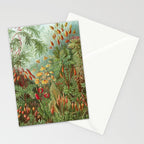 Scientific Illustration of Moss in the Forest -  Haeckel, 1904 Stationery Card Gallery Image 2