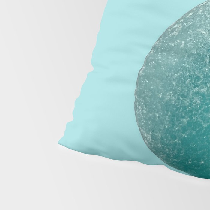 Sea glass on blue Pillow Sham Gallery Image 4