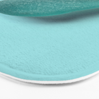 Sea glass on blue Bath Mat Gallery Image 3