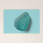 Sea glass on blue Welcome Mat Gallery Image 1