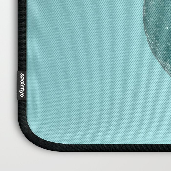 Sea glass on blue Laptop Sleeve Gallery Image 3