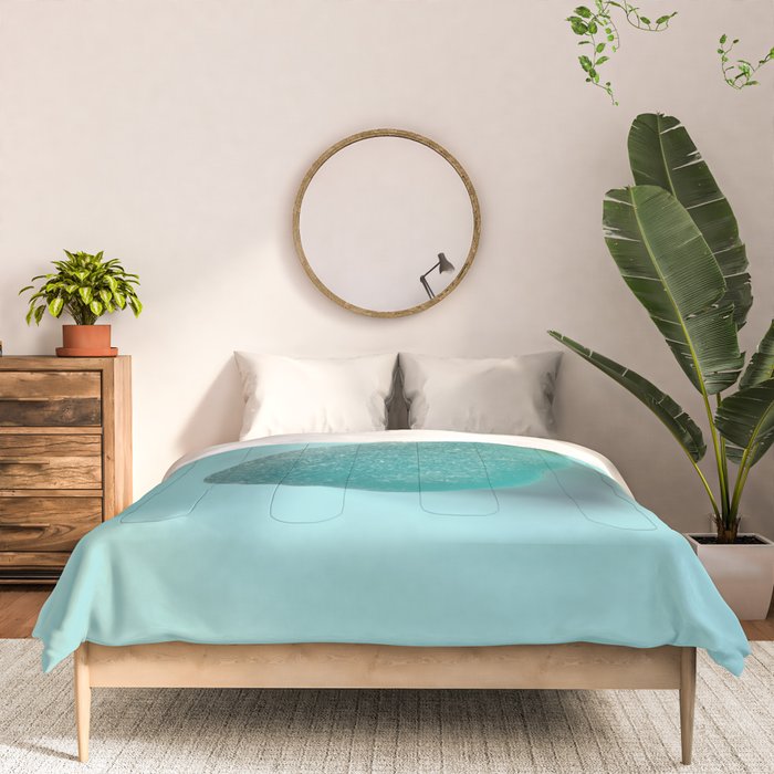 Sea glass on blue Comforter Gallery Image 3
