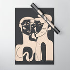 Abstract Faces 15 Wrapping Paper Gallery Image 1
