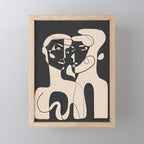 Abstract Faces 15 Mini Art Print Gallery Image 1