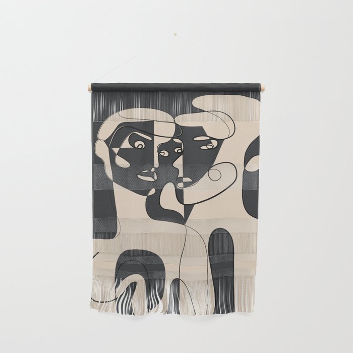 Abstract Faces 15 Wall Hanging Gallery Image 1