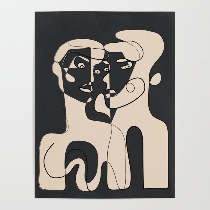 Abstract Faces 15 Poster Gallery Image 4