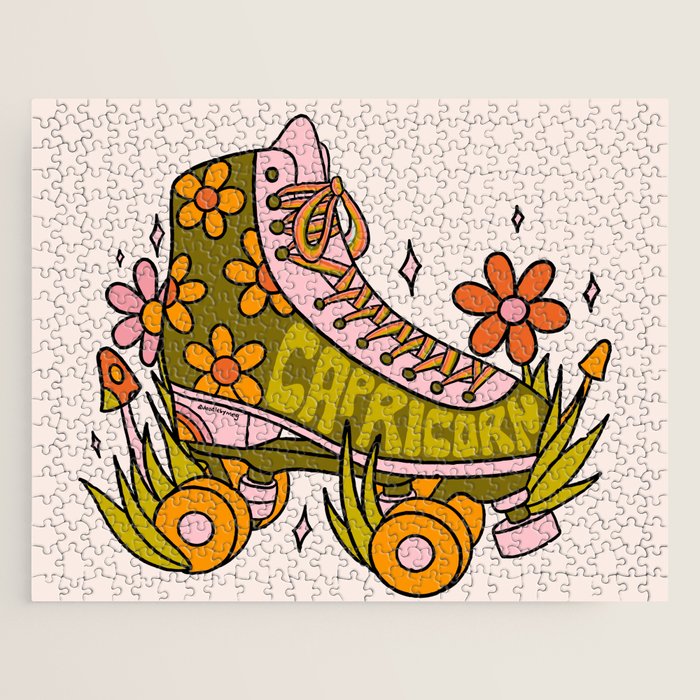 Capricorn Roller Skate Jigsaw Puzzle Gallery Image 1