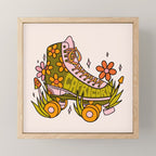 Capricorn Roller Skate Mini Art Print Gallery Image 1