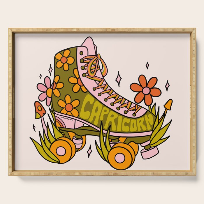 Capricorn Roller Skate Serving Tray Gallery Image 1