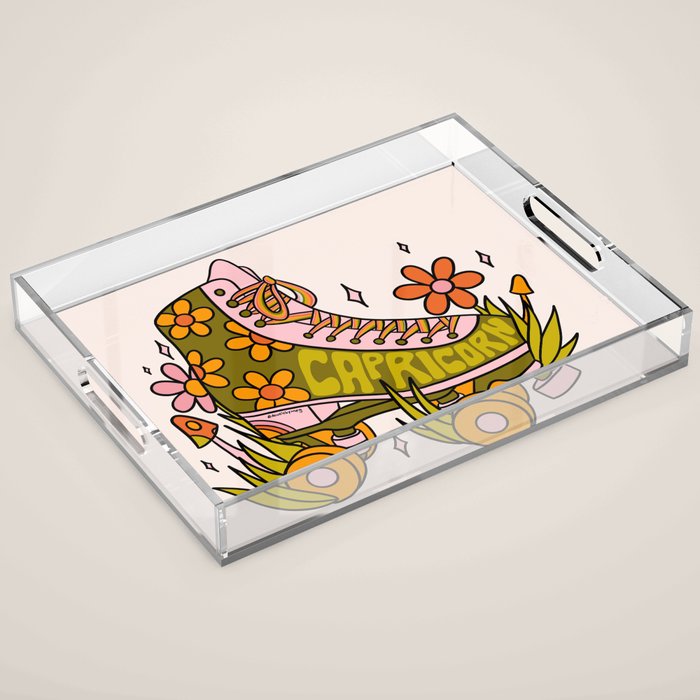 Capricorn Roller Skate Acrylic Tray Gallery Image 1