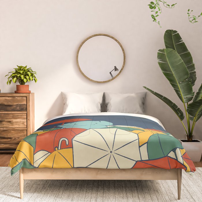 Umbrellaphant Comforter Gallery Image 3