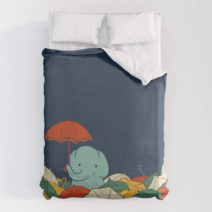 Umbrellaphant Duvet Cover Gallery Image 6