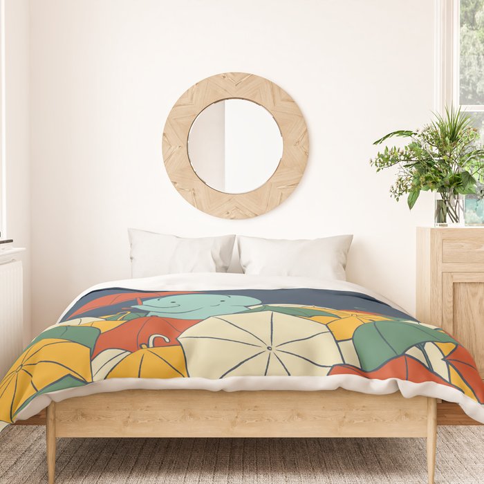 Umbrellaphant Duvet Cover Gallery Image 3