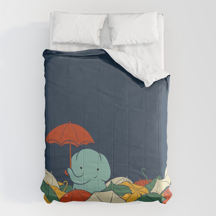 Umbrellaphant Comforter Gallery Image 6