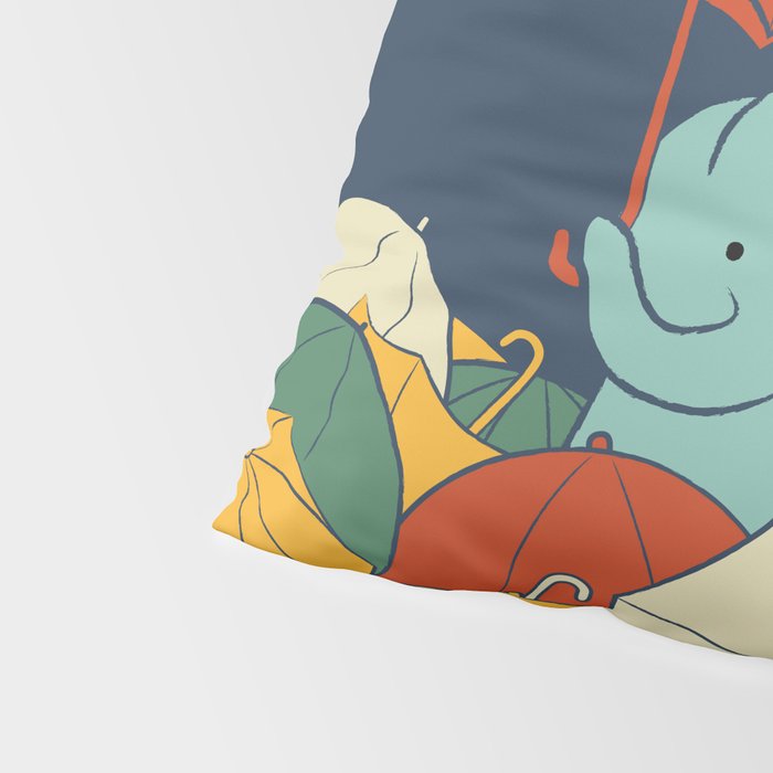 Umbrellaphant Pillow Sham Gallery Image 4