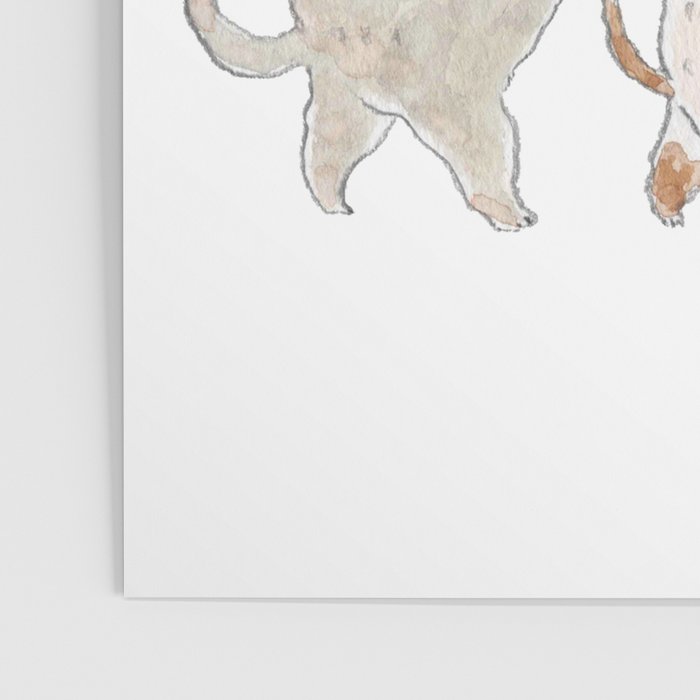 Teku Teku Bread Cats Poster Gallery Image 3