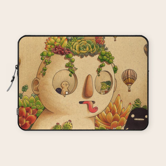 Succulent Man Laptop Sleeve Gallery Image 1