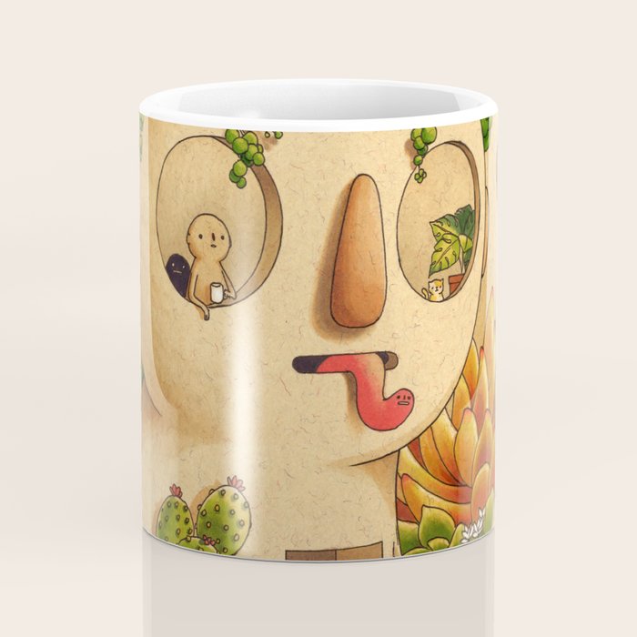 Succulent Man Coffee Mug Gallery Image 4