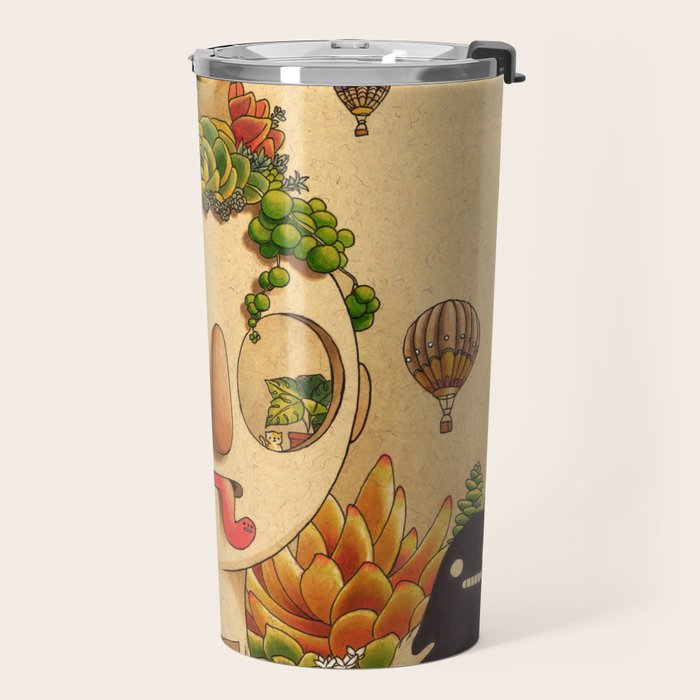 Succulent Man Travel Mug Gallery Image 2