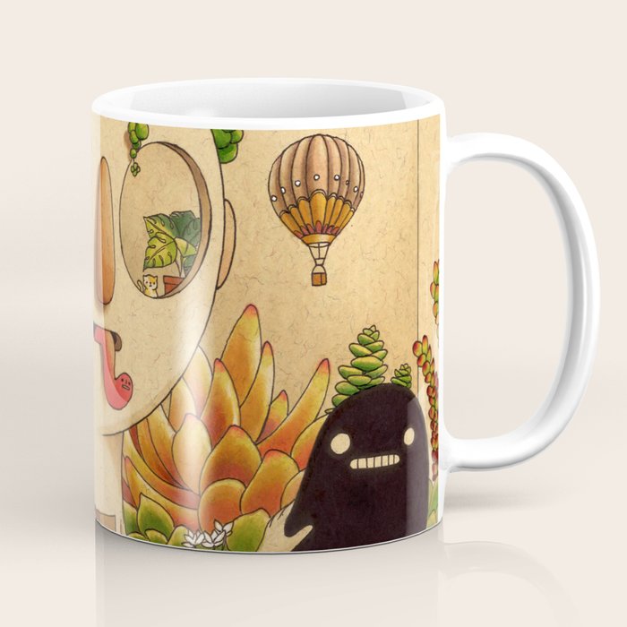 Succulent Man Coffee Mug Gallery Image 1