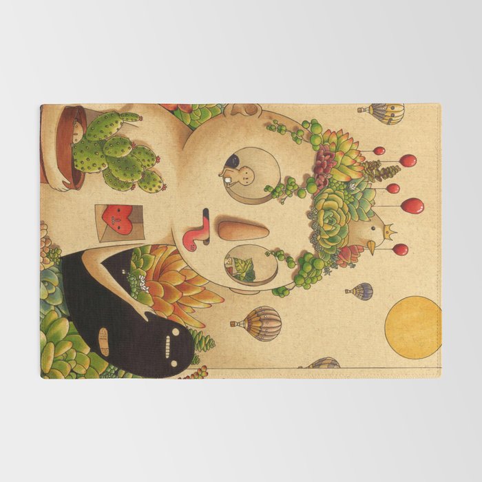 Succulent Man Rug Gallery Image 2