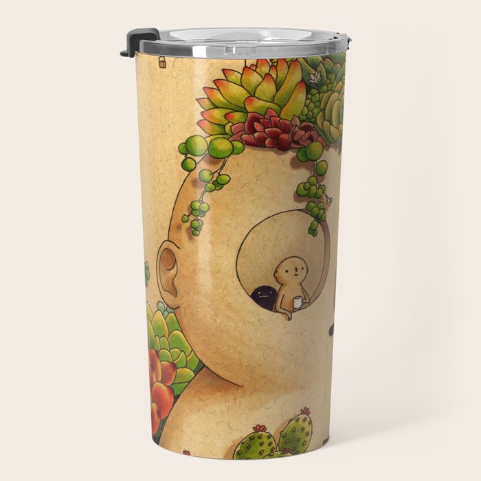 Succulent Man Travel Mug Gallery Image 3