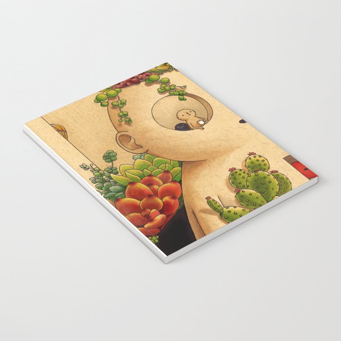 Succulent Man Notebook Gallery Image 3