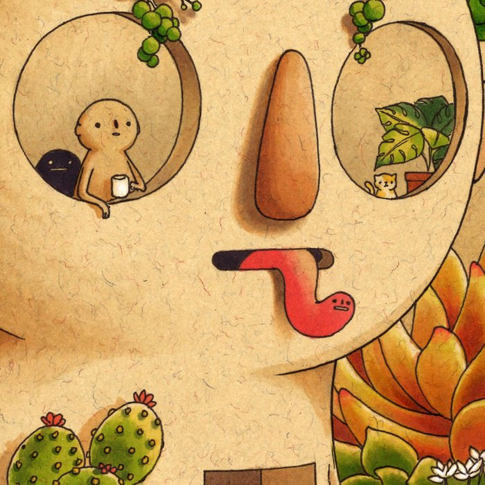 Succulent Man Coffee Mug Gallery Image 2