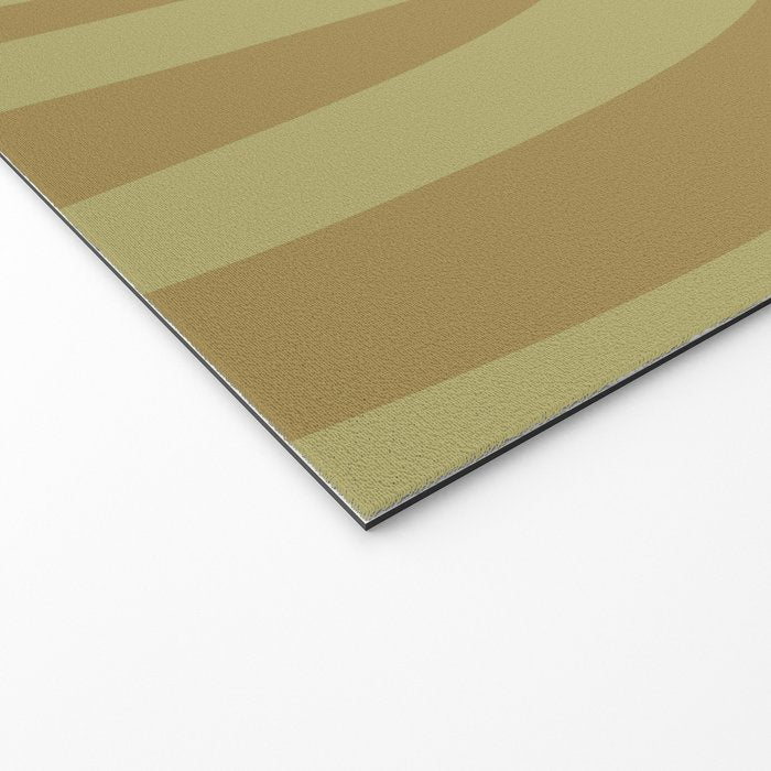 Abstract Maldives Leaves Minimalist Pattern in Olive Welcome Mat Gallery Image 2