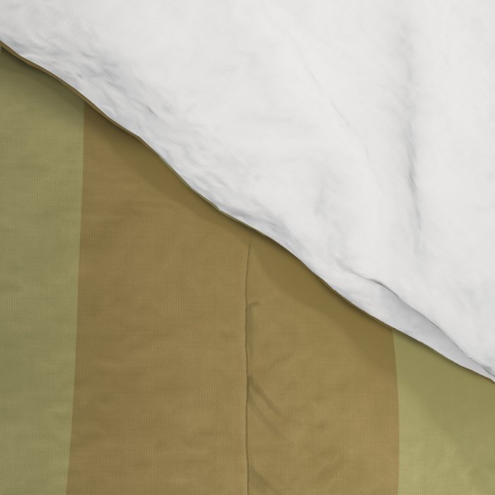 Abstract Maldives Leaves Minimalist Pattern in Olive Comforter Gallery Image 4