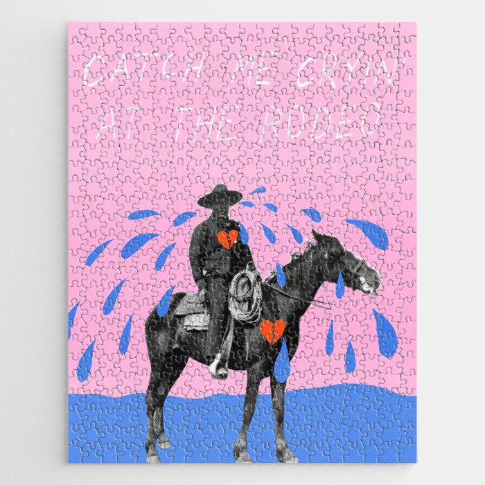 Cryin' at the Rodeo Jigsaw Puzzle Gallery Image 1