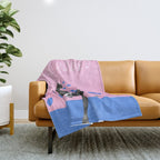 Cryin' at the Rodeo Throw Blanket Gallery Image 1