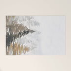 Watercolor Pine Trees 3 Welcome Mat Gallery Image 1