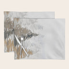 Watercolor Pine Trees 3 Placemat Gallery Image 1