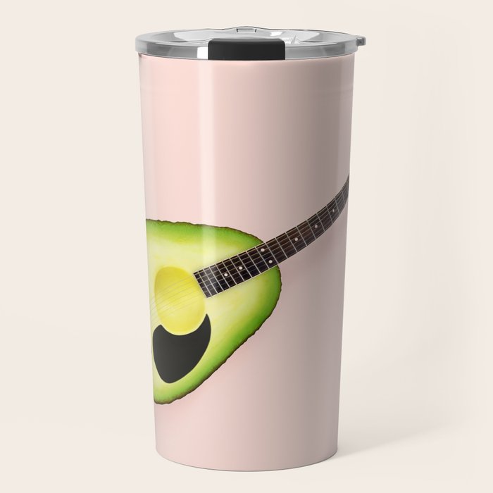 AVOCADO GUITAR Travel Mug Gallery Image 1
