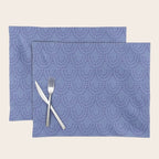 Periwinkle Scallops Placemat Gallery Image 1