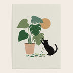 Cat and Plant 13: The Making of Monstera Poster Gallery Image 4