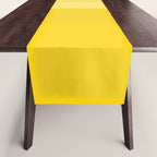 Golden Sunshine Circle Abstract Table Runner Gallery Image 1