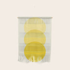 Golden Sunshine Circle Abstract Wall Hanging Gallery Image 1
