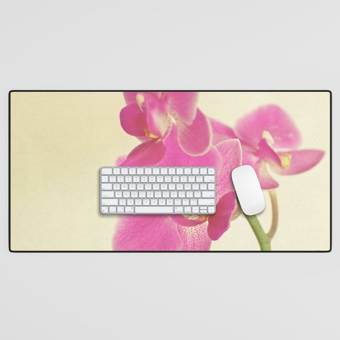 Pink Orchid Desk Mat Gallery Image 1