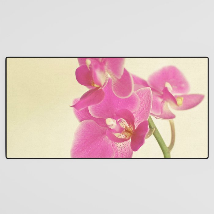 Pink Orchid Desk Mat Gallery Image 3