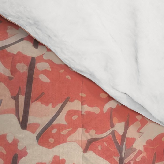 Majestic Winter Mountain Deer  Comforter Gallery Image 4