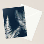 Palm Cyanotype #2 Stationery Card Gallery Image 2