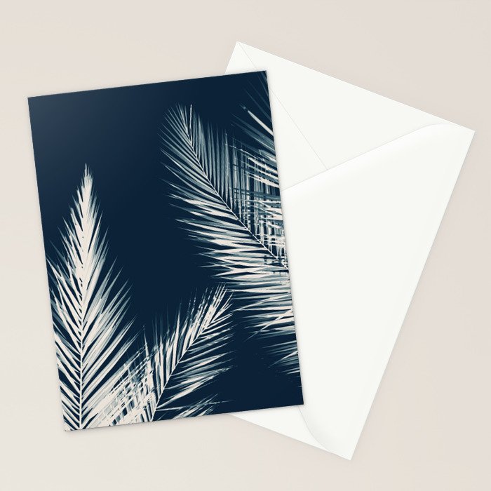 Palm Cyanotype #2 Stationery Card Gallery Image 2