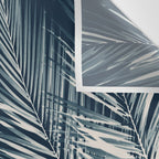 Palm Cyanotype #2 Wall Tapestry Gallery Image 3
