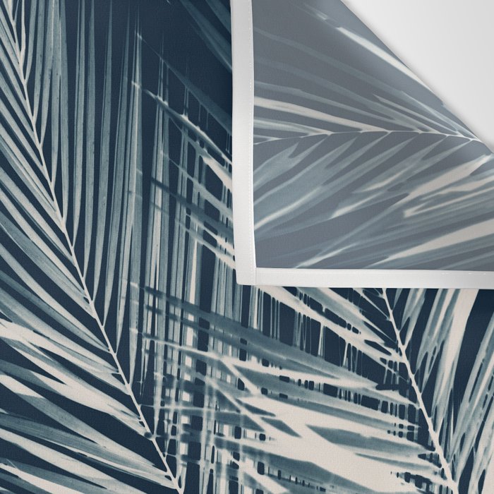 Palm Cyanotype #2 Wall Tapestry Gallery Image 3