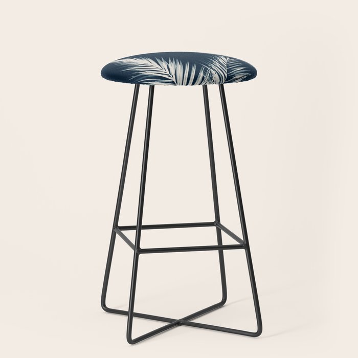 Palm Cyanotype #2 Stool Gallery Image 1