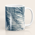 Palm Cyanotype #2 Coffee Mug Gallery Image 1