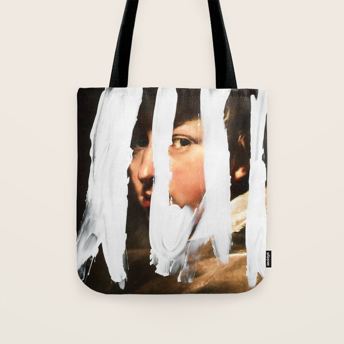 Untitled (Finger Paint 2) Tote Bag Gallery Image 1