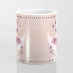 Luna and Emerald - Vintage Pink Coffee Mug Gallery Image 4